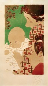 家族のシーン 作： Pierre Bonnard