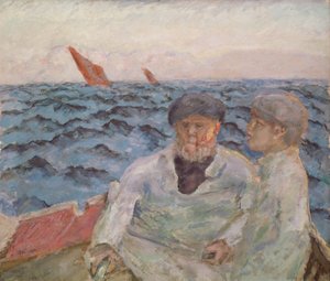ブルターニュの漁師、1907 作： Pierre Bonnard
