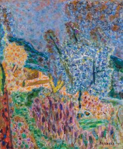 ガーデン、1945年 作： Pierre Bonnard