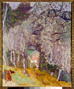 オリーブ畑の家 作： Pierre Bonnard
