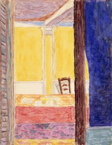 キャネット近くの画家の家;ル・カネの画家の家の内部 作： Pierre Bonnard