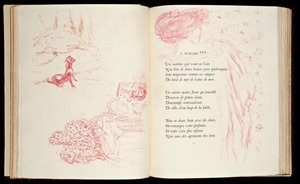 ポール・ヴェルレーヌによる「Parallelement」のイラスト 作： Pierre Bonnard