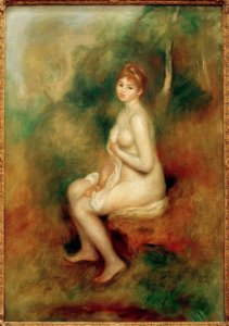 白鷺の女 作： Pierre Bonnard