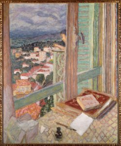窓 作： Pierre Bonnard