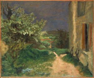 ヴェルヌイユの家 作： Pierre Bonnard