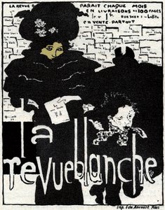 ラヴューブランシュ、1896年 作： Pierre Bonnard