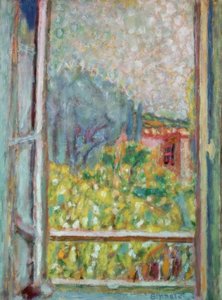 小さな開いた窓 作： Pierre Bonnard