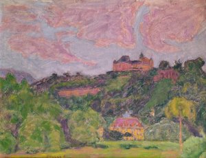 ウリアゲの風景 作： Pierre Bonnard