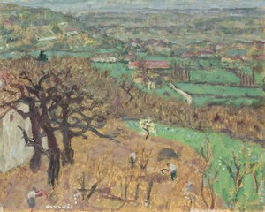 ドフィネの風景、1899年頃