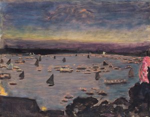 外アルスターのランタン行列、1913 作： Pierre Bonnard