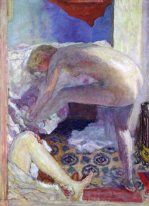 大きな青いヌード 作： Pierre Bonnard