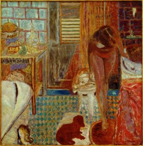 バスルーム 作： Pierre Bonnard