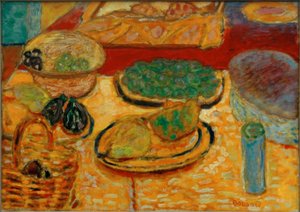デザート 作： Pierre Bonnard
