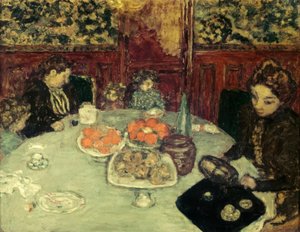 ランチ 作： Pierre Bonnard