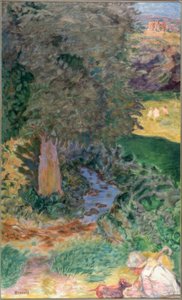 流れ 作： Pierre Bonnard