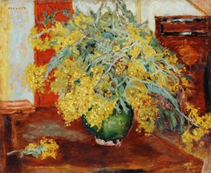 ミモザ 作： Pierre Bonnard