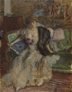 Godebska Bear、1908 作： Pierre Bonnard