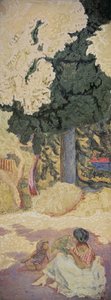地中海（三連祭壇画）、1911年 作： Pierre Bonnard