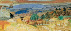 カンネットの風景 作： Pierre Bonnard
