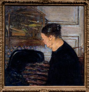 ピエール・ボナールの画家の祖母の肖像 作： Pierre Bonnard