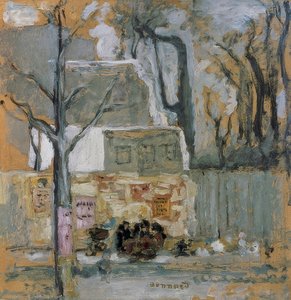 パリの街角。 1905年頃 作： Pierre Bonnard