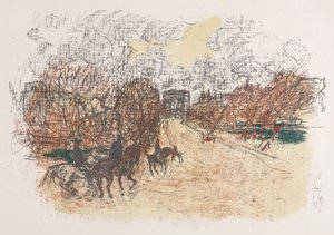 凱旋門 作： Pierre Bonnard