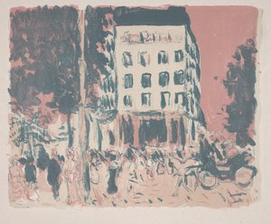 The Boulevards 作： Pierre Bonnard