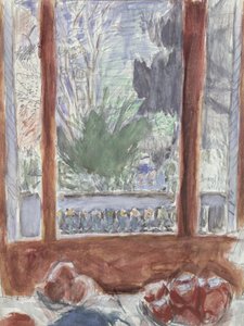 朝食ルーム、1930年頃（紙にトイレ） 作： Pierre Bonnard