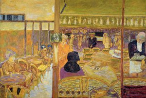 Cafe du Petit Poucet、1928（20075も参照） 作： Pierre Bonnard