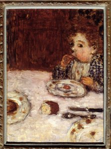 The Child Who Lunched 作： Pierre Bonnard