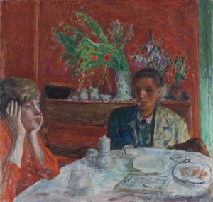 The Dessert 作： Pierre Bonnard