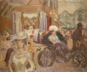 ハックニーキャリッジ 作： Pierre Bonnard