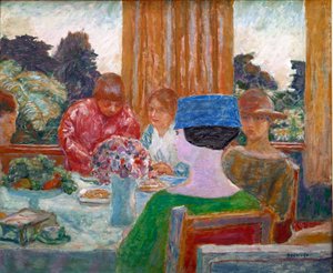 ピエールボナールによる小さな青い帽子の絵（1867-1947）1917薄暗い。 66x79 cmパリ、ウィンタートゥール、プライベートコレクション