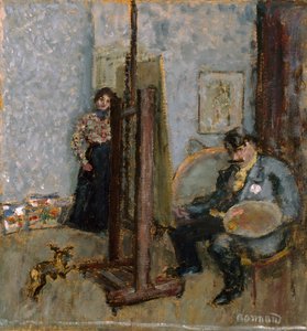 ペインターズスタジオ 作： Pierre Bonnard
