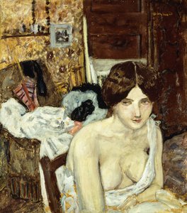 休息モデル; Le Repos de Modele、1910年頃（船内の油）