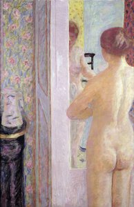 トイレ、1908年頃 作： Pierre Bonnard