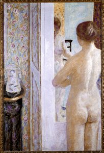 トイレ 作： Pierre Bonnard