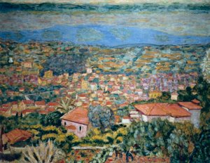 ル・カネの眺め、屋根 (Alpes Maritimes , Provence-Alpes-Cote d