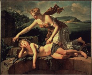 ザ・チャイルドとフォーチュン。 ピエール ブイヨン (1776 - 1831) の絵画 作： Pierre Bouillon