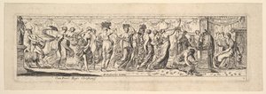 バッカナル、1615–42。 作： Pierre Brebiette