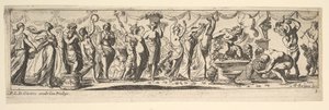 バッカナル、1615–42。 作： Pierre Brebiette