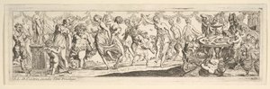 バッカナル、1615–42。 作： Pierre Brebiette