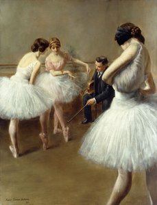 バレエレッスン 作： Pierre Carrier Belleuse