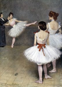 クラシックダンス：1897年のバレリーナたち by Pierre Carrier Belleuse 作： Pierre Carrier Belleuse