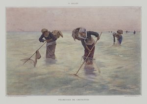 エビ漁師 作： Pierre Celestin Billet