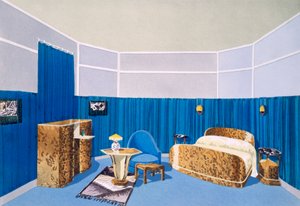 ベッドルーム 作： Pierre Chareau