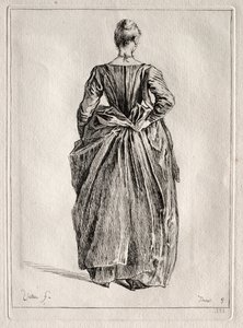 後ろからの女性の研究 作： Pierre Charles Trémolière