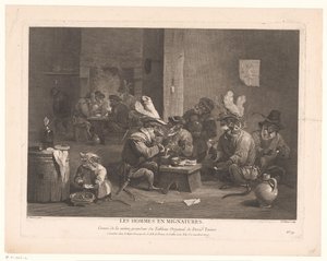 旅館で猿を吸ったり飲んだり Les hommesとMignatures。 (アイテムのタイトル) 作： Pierre Chenu
