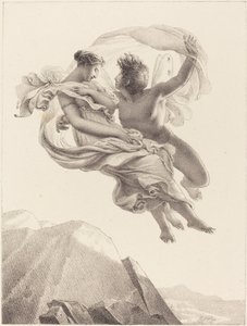 ゼファーとプシュケ 作： Pierre Claude François Delorme