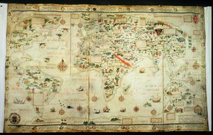 24065 世界地図を追加 作： Pierre Desceliers